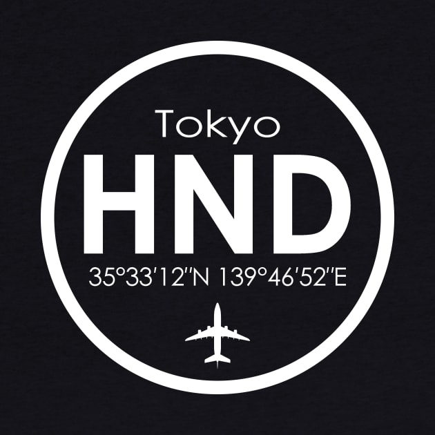 HND, Tokyo Haneda Airport by Fly Buy Wear